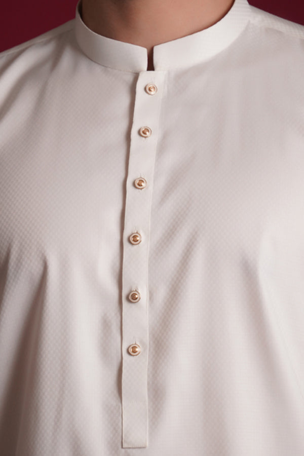 Premium Micro-checkered 100% Cotton Kurta/Pyjama Pants