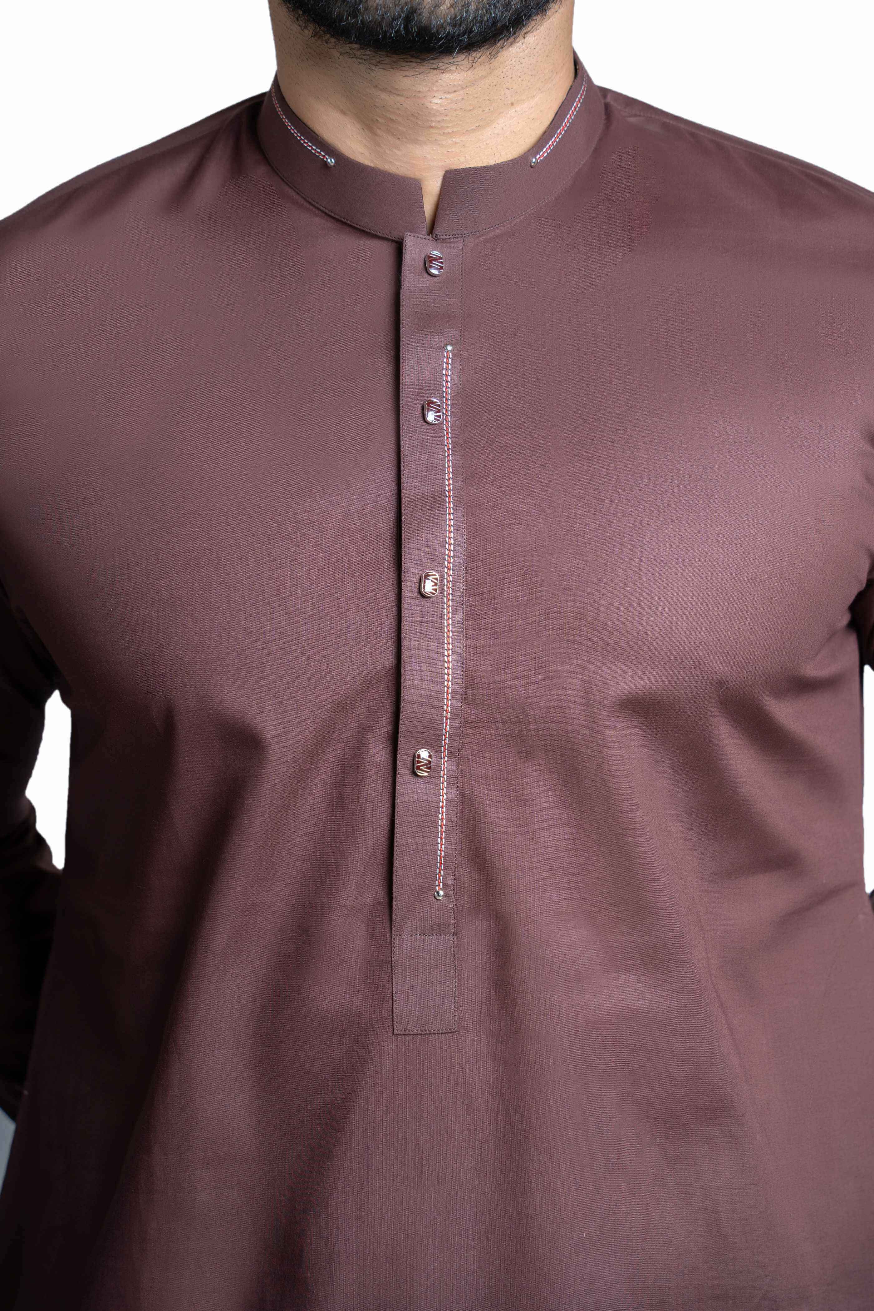 Ash Grey Blend Kurta Pant