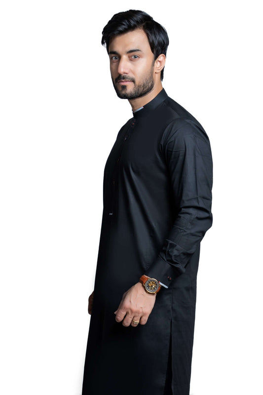 Black Kurta and Pants