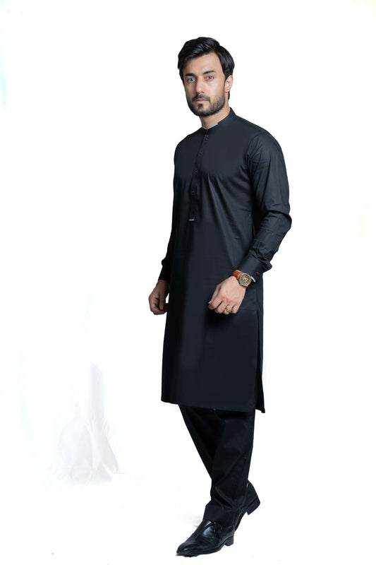 Black Kurta and Pants