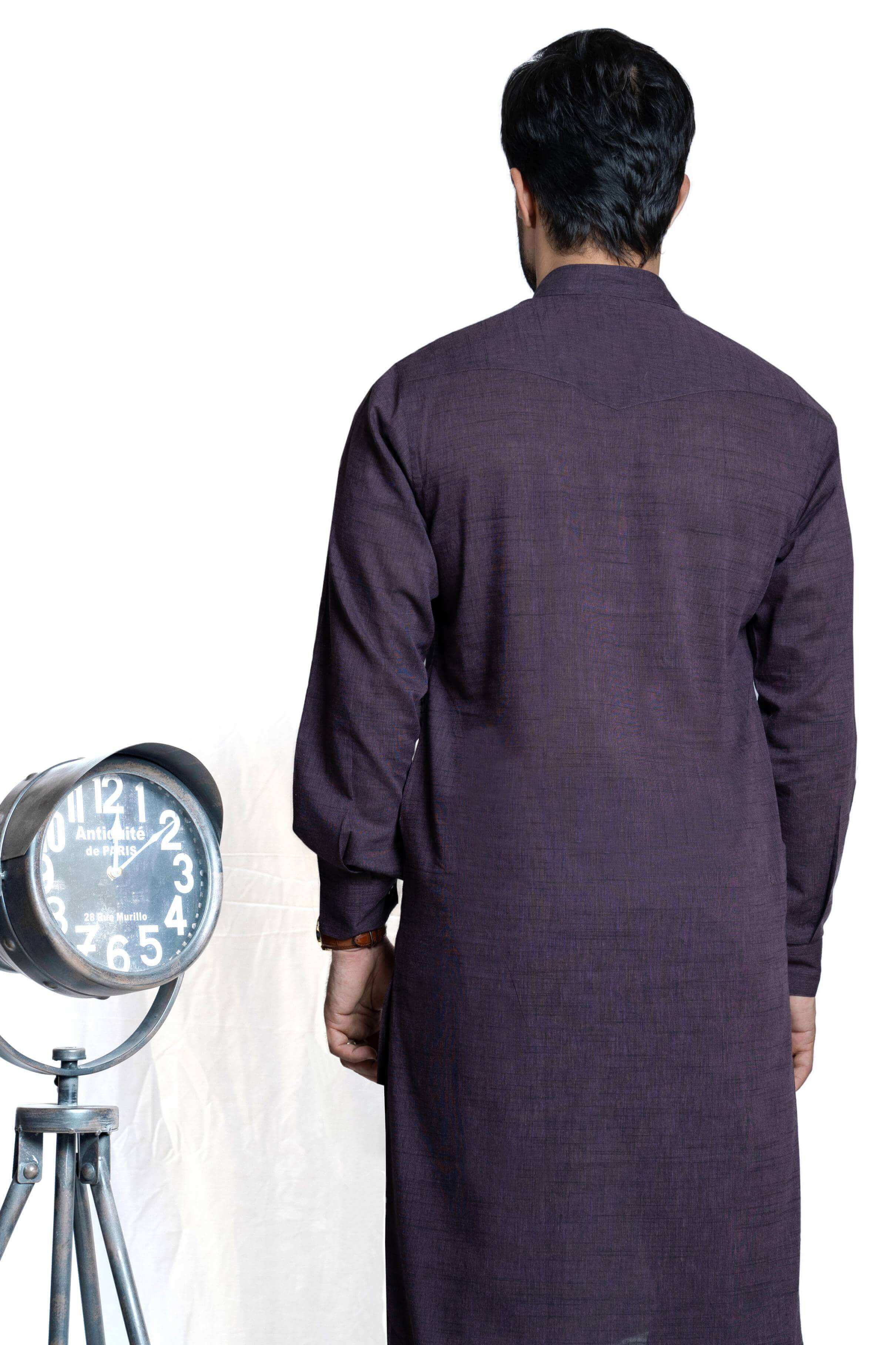 Deep Purple Curundi Kurta Pants