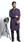 Deep Purple Curundi Kurta Pants