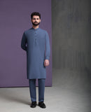 Ash Grey IronEZ Kurta Pyjama