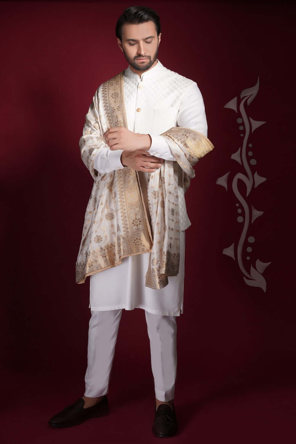 Pear white Waistcoat
