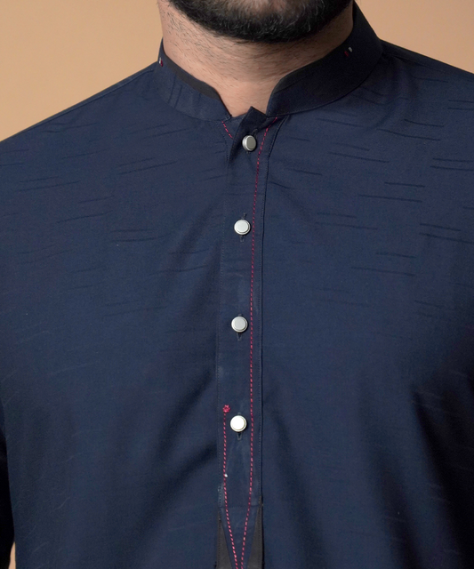 Shalwar Kameez - Navy Blue