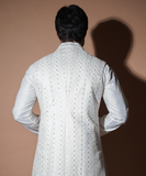 Dynamic 9mm Pearl Ivory Long Waistcoat Set