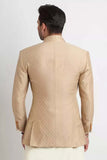 Baige Gold Embroidered Prince Coat AI-JKT-00008