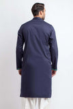 Lilac Blue Cotton Kurta