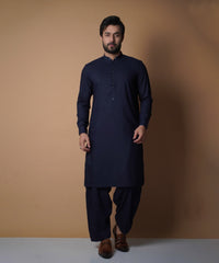 Midnight Ink blue Shalwar Kameez