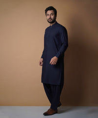 Midnight Ink blue Shalwar Kameez