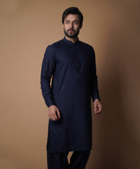 Midnight Ink blue Shalwar Kameez