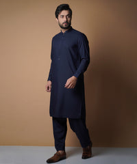 Midnight Ink blue Shalwar Kameez