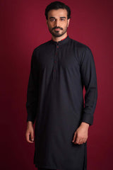 Premium IronEZ Navy Blue Kurta/Pyjama