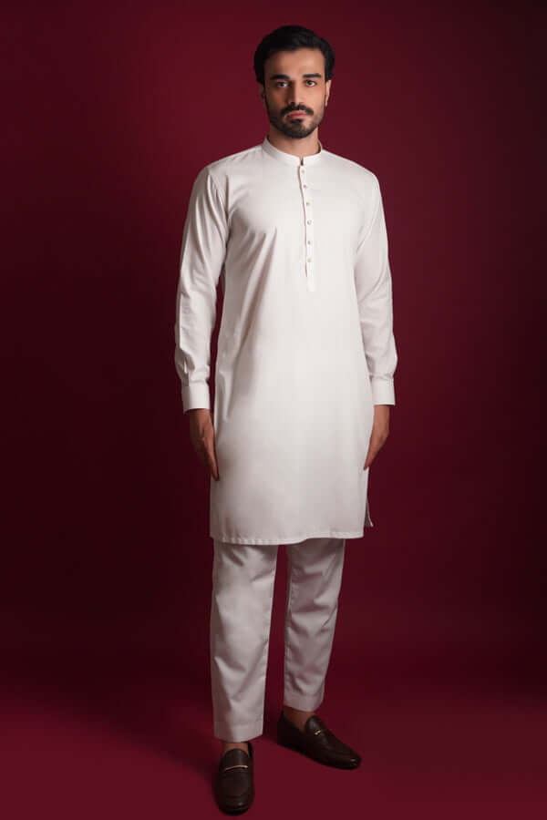 Premium Micro-checkered 100% Cotton Kurta/Pyjama Pants