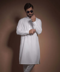 Offwhite Premium Textured Kurta