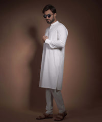 Offwhite Premium Textured Kurta