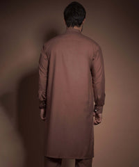 Medium Copper Textured Premium Kurta