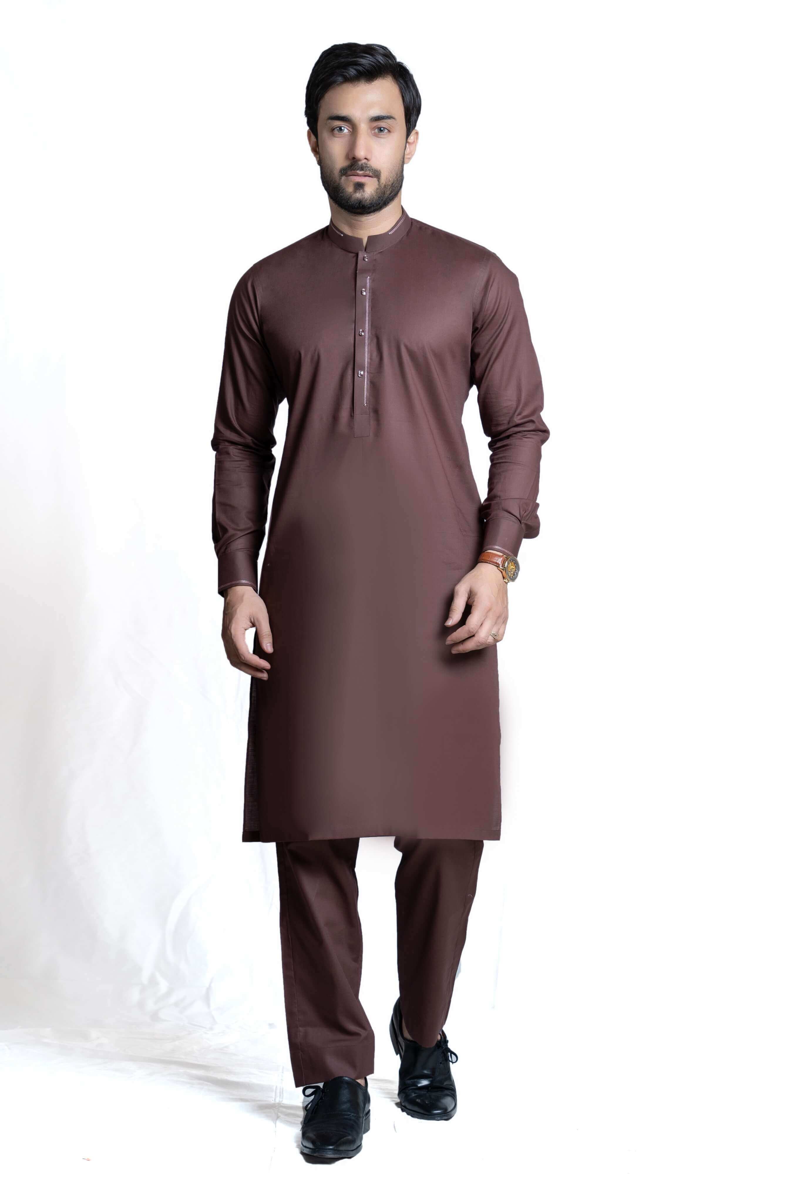 Ash Grey Blend Kurta Pant