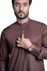 Ash Grey Blend Kurta Pant