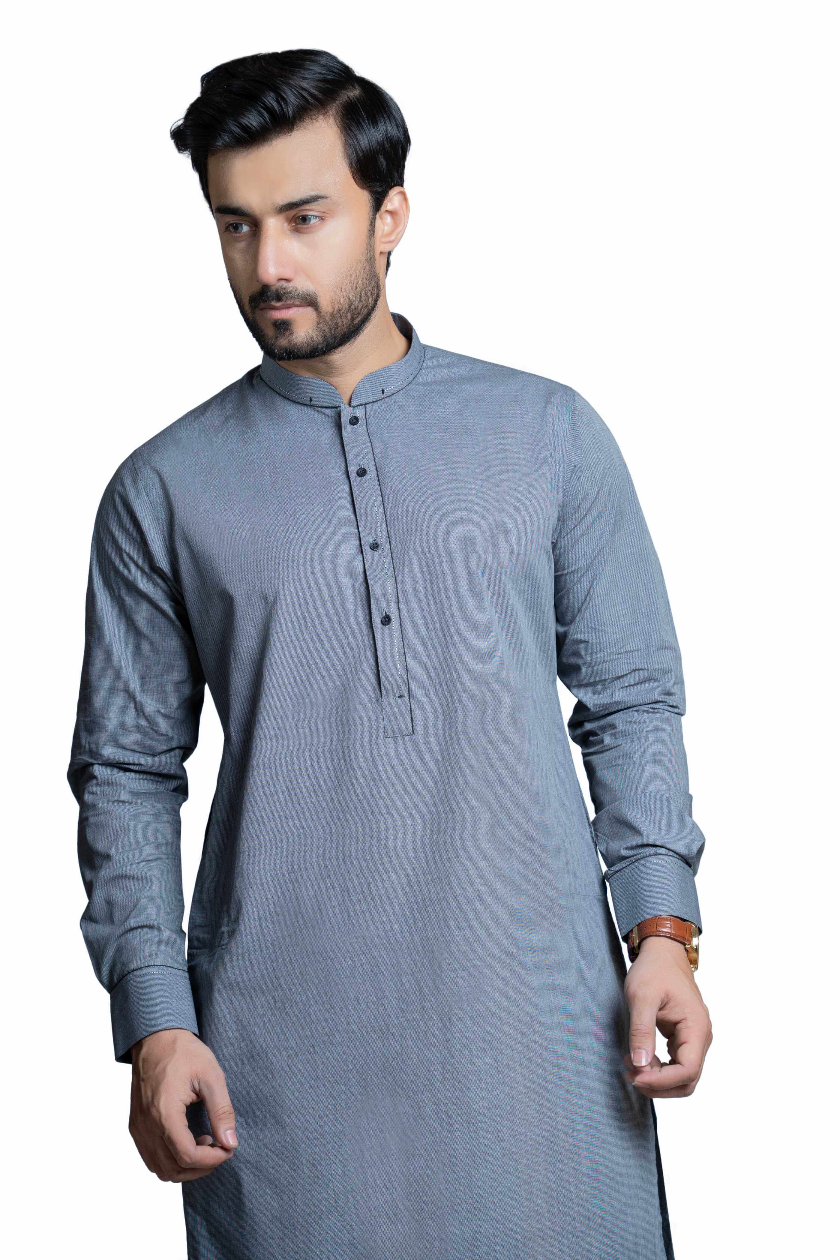 Ash Grey Kurta Pants