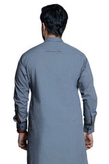 Ash Grey Kurta Pants 