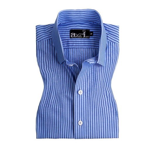 Blue Stripes Formal Shirt for men