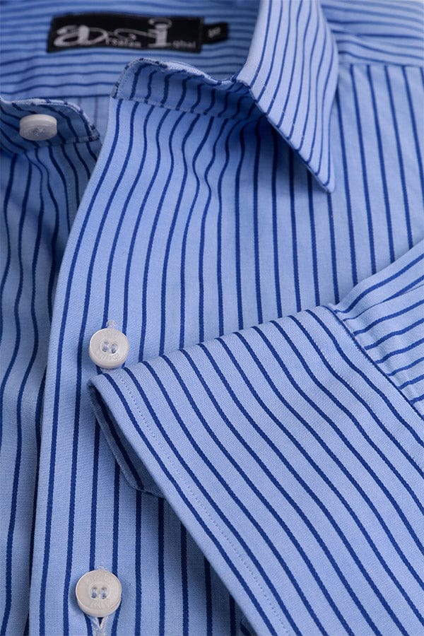 Blue Stripes Formal Shirt for men2