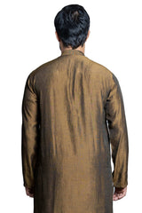 Dark Brown  Blend Kurta Pant 