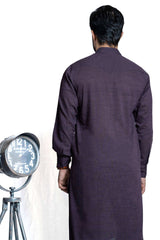 Deep Purple Curundi  Kurta Pants