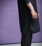 Black Cotton Jacquard 2.0