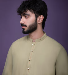 Pistachio IronEZ Kurta pyjama with details