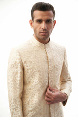 Fawn Sherwani 