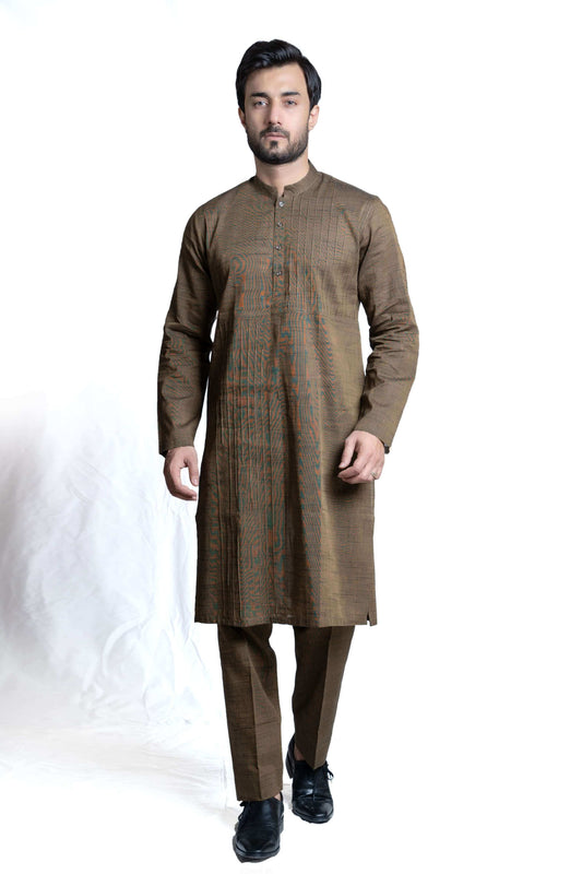 Handwoven Cotton Kurta Pant