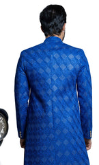 Royal Blue  Short Sherwani