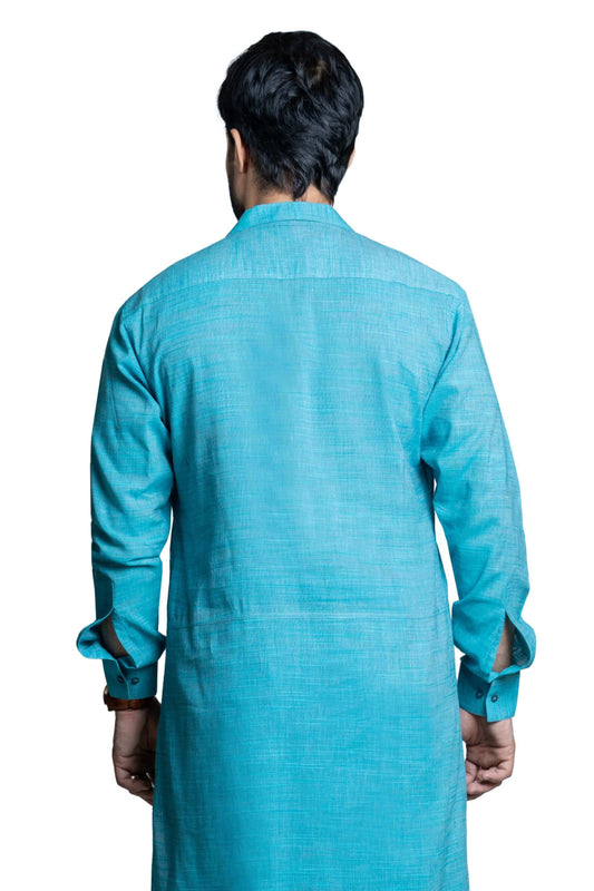 Sky Blue Kameez Shalwar