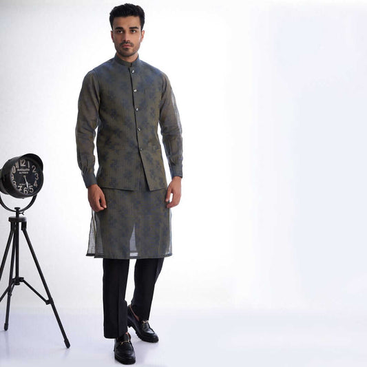 Two-Tone-Cotton-Mens-Kurta