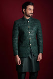 Forest Green Prince Jacket set