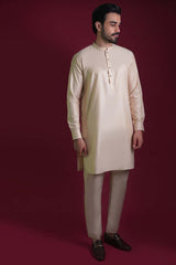 Light Gold Kurta Pyjama Pants set