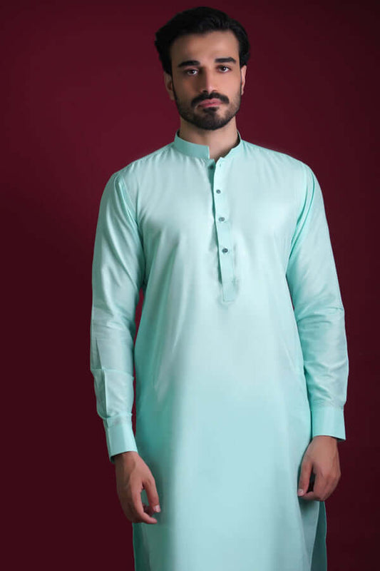 Powder blue Kurta Pyjama Pants set