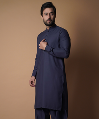 Deep Purple Shalwar Kameez