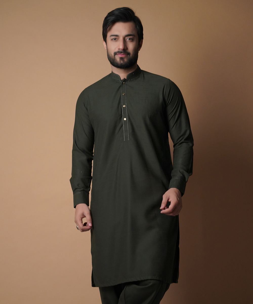 Shalwar Kameez - Deep Green 2.0