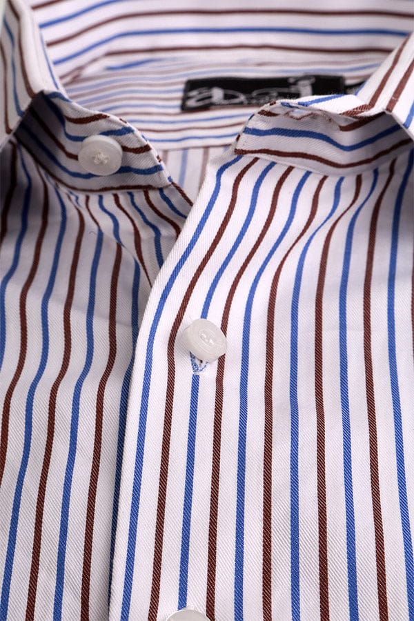 Vertical Pinstripes Formal Shirt For Men
