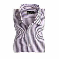 Vertical Pinstripes Formal Shirt For Men