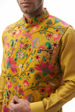 Yellow Waistcoat for Men