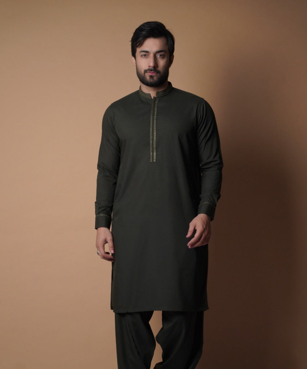 Shalwar Kameez - Deep Green