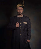 Nawaab Traditional Sherwani by Arsalan Iqbal - Elegant Men's Wedding Wear