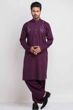 Purple Shalwar Kameez -SHKZ-00052