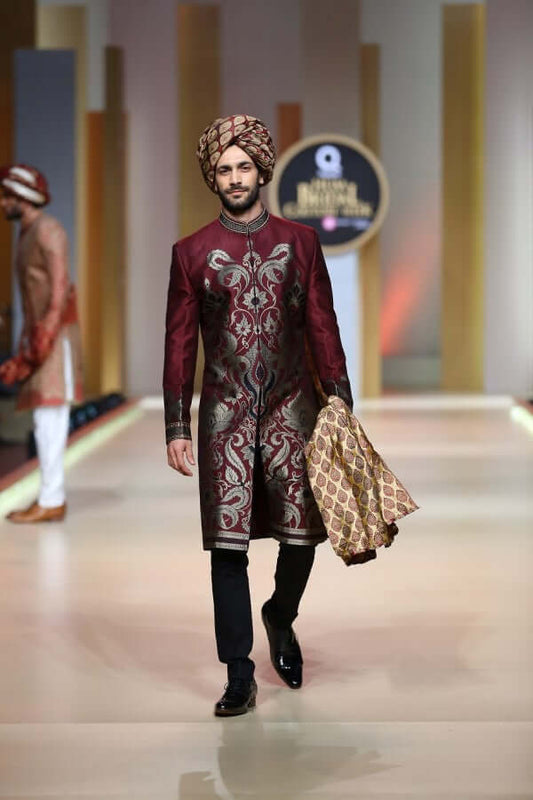 Iranian Mosque Inspired Sherwani - QHBCW '17