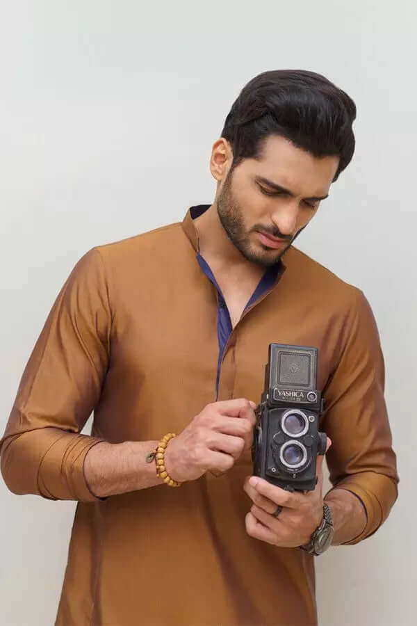 Brown Kurta For Men 