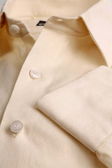 Positano Sunshine Yellow Solid Formal Shirt